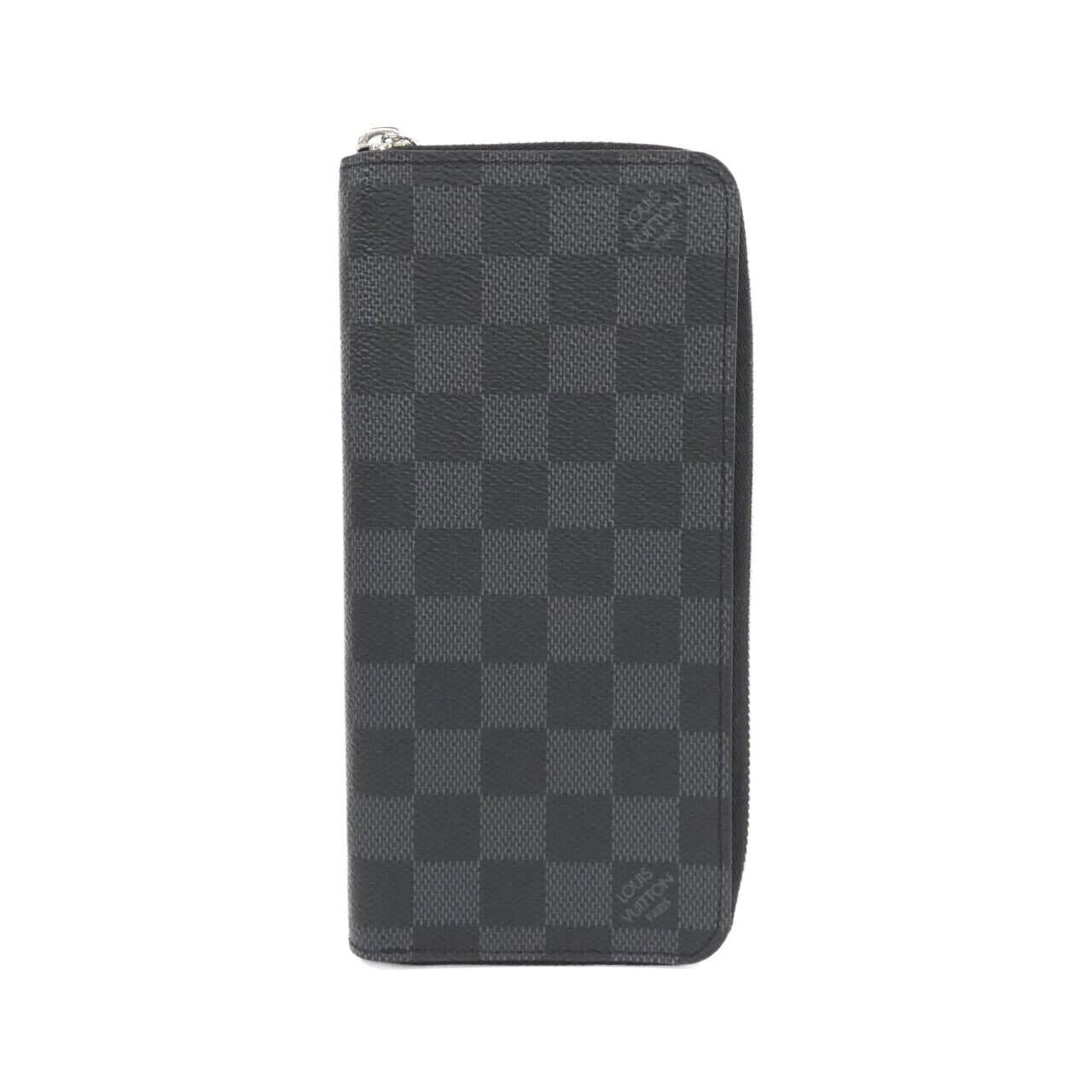 Louis Vuitton Zippy Wallet Vertical Damier Graphite Wallet