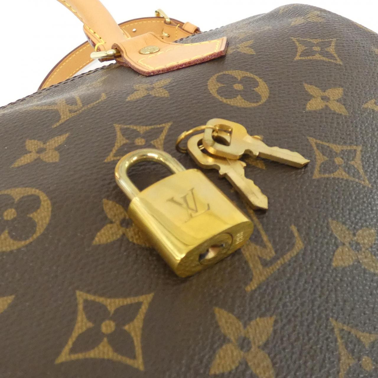 Louis Vuitton Speedy Bandouliere Monogram Boston Bag