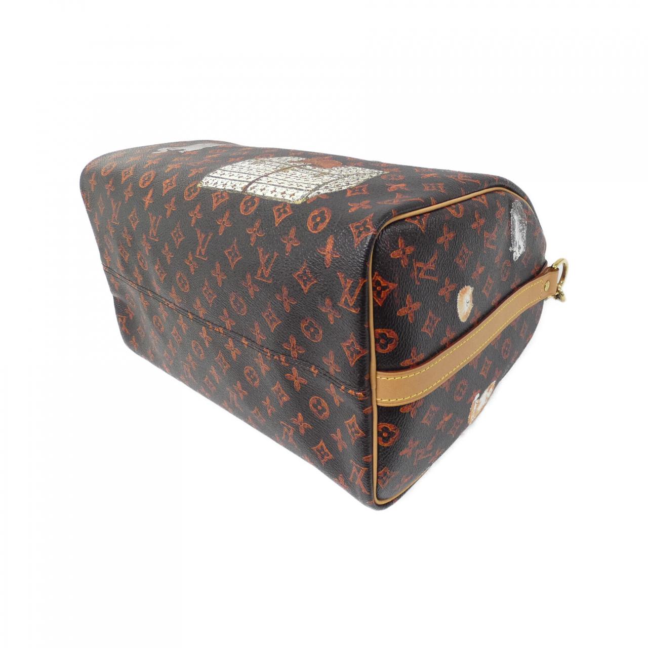 Louis Vuitton Catogram Coated Canvas Boston Bag