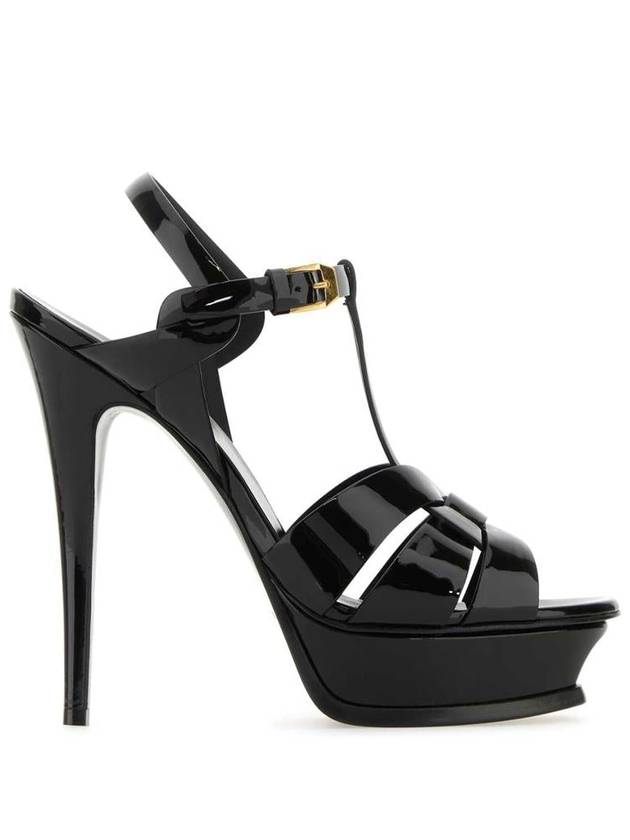 Saint Laurent leather platform sandals 315487AAAOW