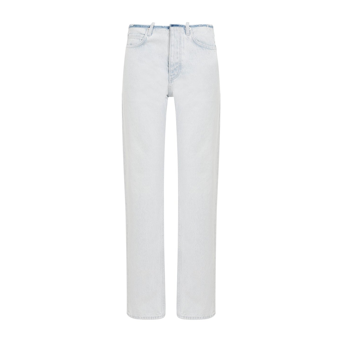 Balenciaga Cut Off Waistband Jeans Women