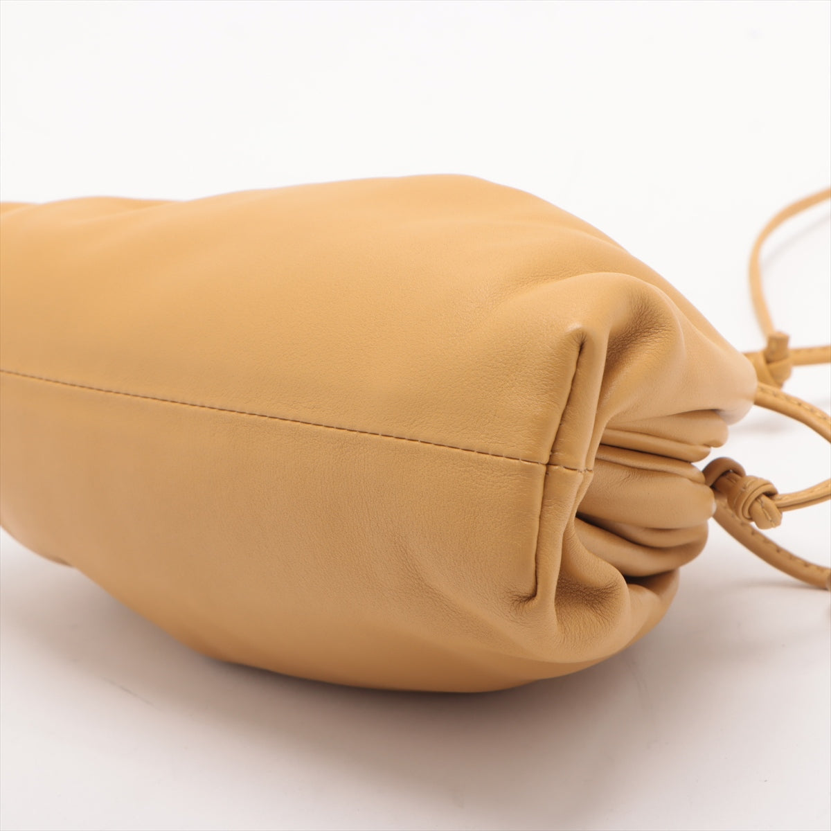 Bottega Veneta The Porchcoin Impulse Leather Shoulder Bag Brown