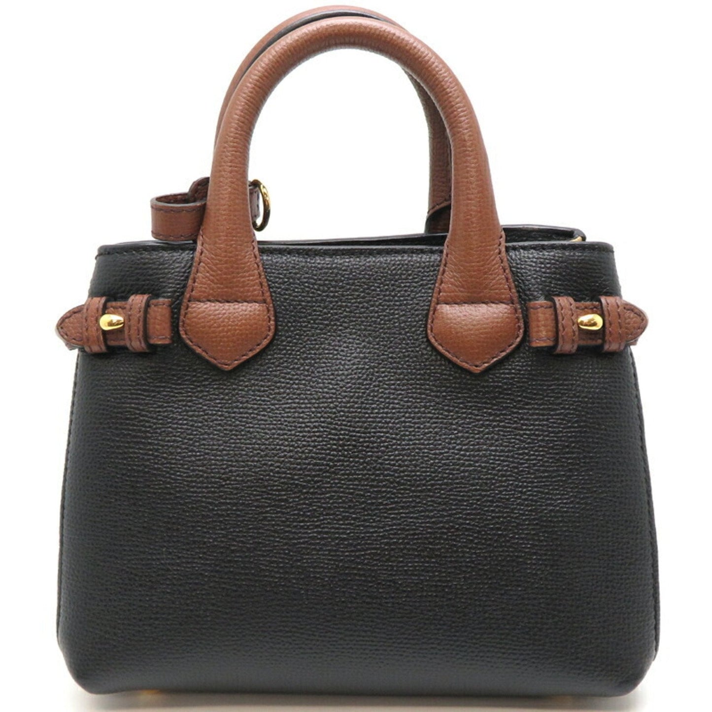 Burberry Leather Cotton Handbag ()