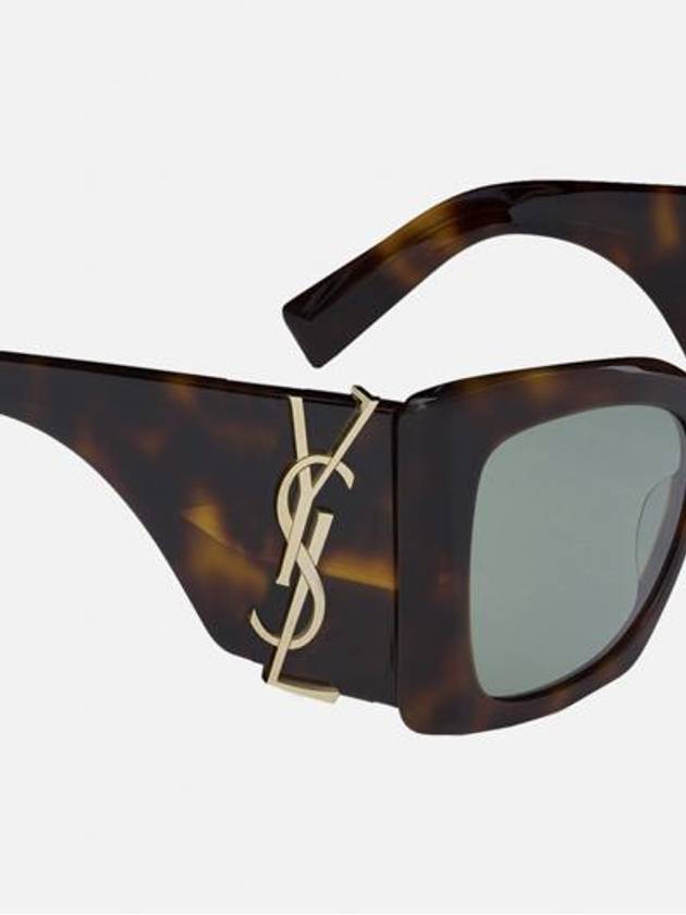 Saint Laurent Eyewear Oversize Frame Sunglasses Havana Brown