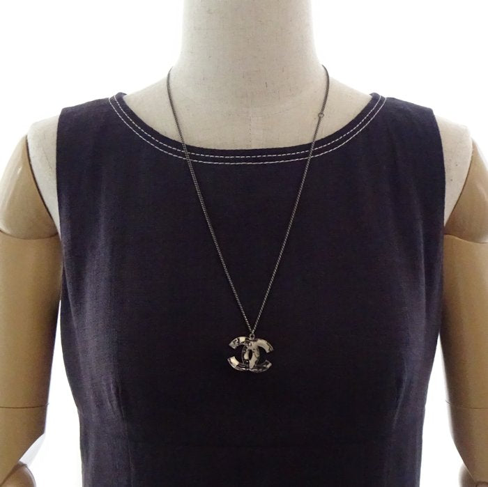 Chanel Coco Mark Necklace A13K Metal