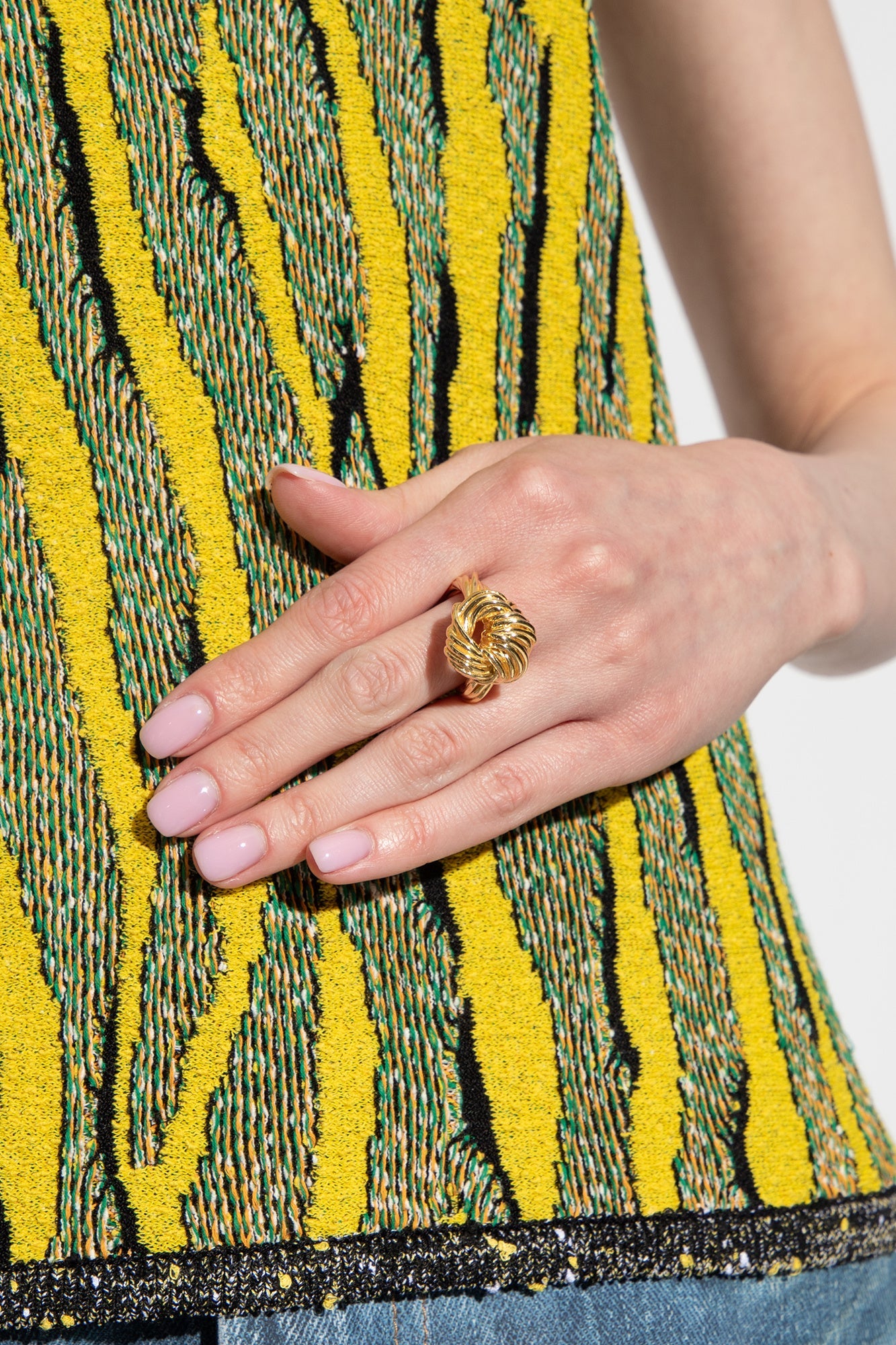 Bottega Veneta Silver ring