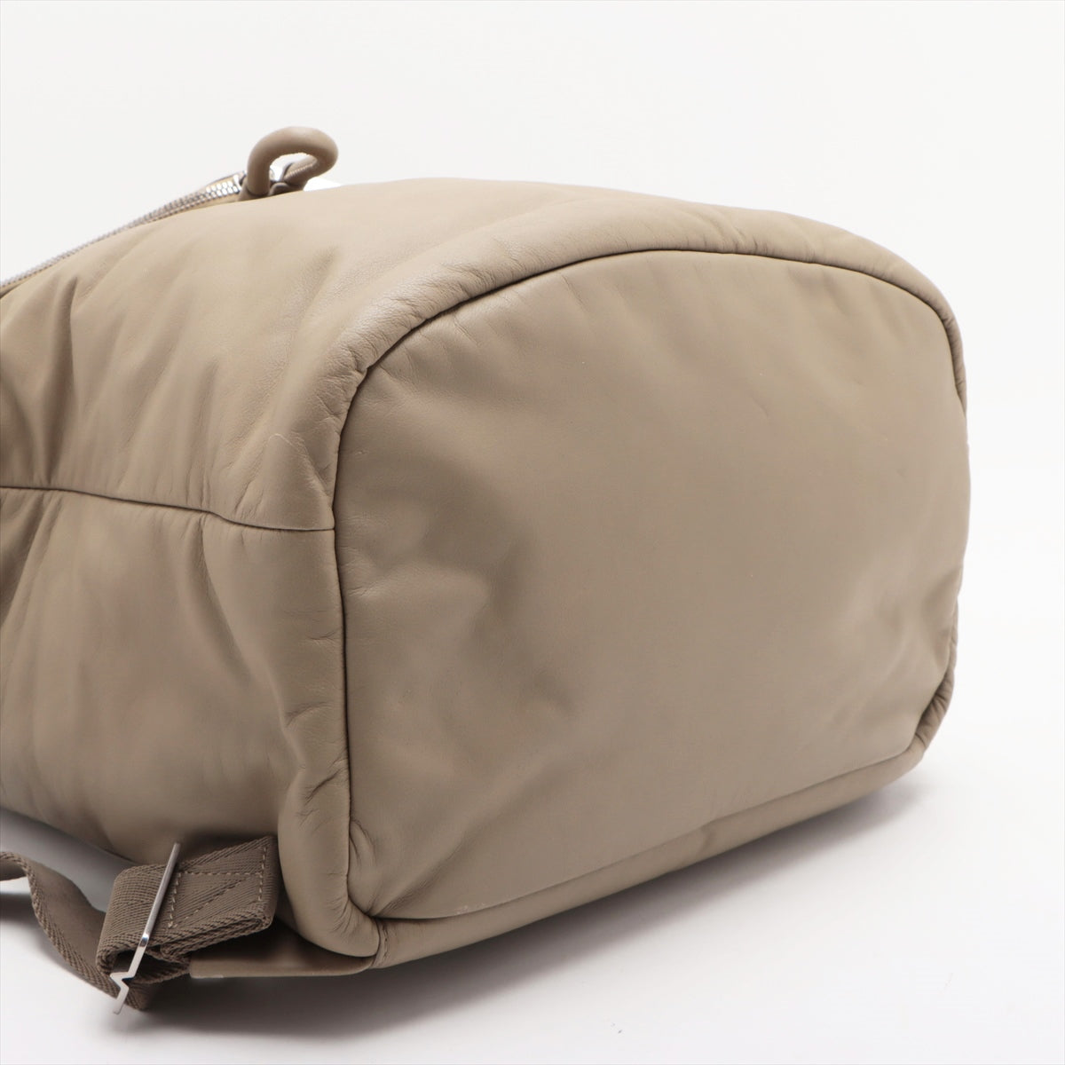 Bottega Veneta Leather Backpack/Rucksack Beige es