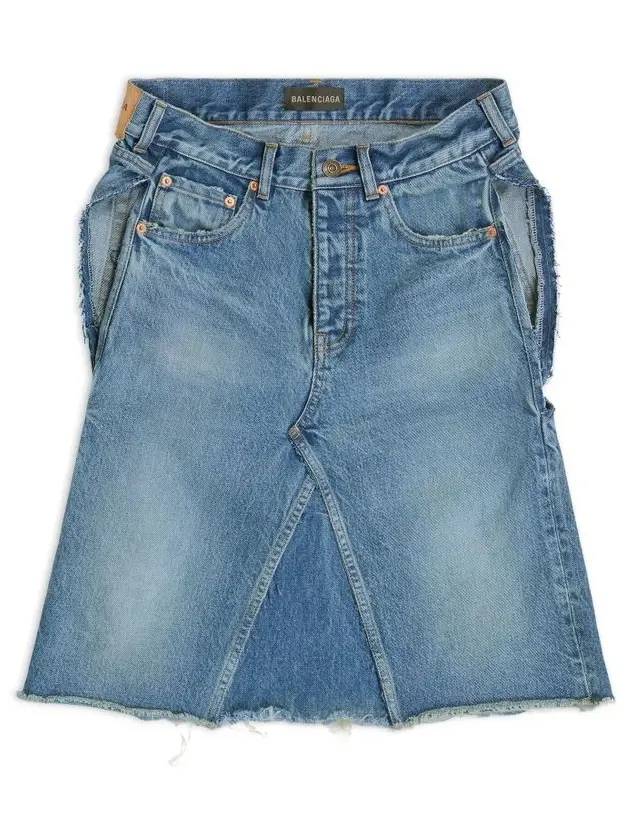 Balenciaga Women's Japanese Denim Sleeveless