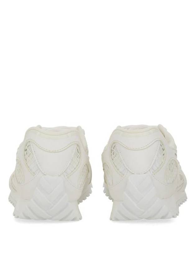 Bottega Veneta Orbit Mesh Low Top Sneakers White