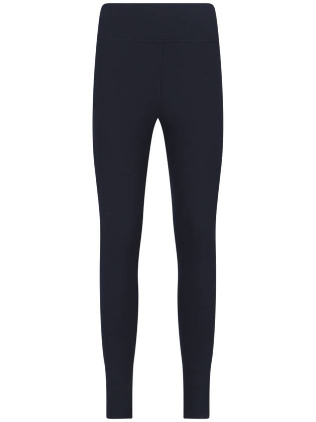Balenciaga reflective logo leggings black