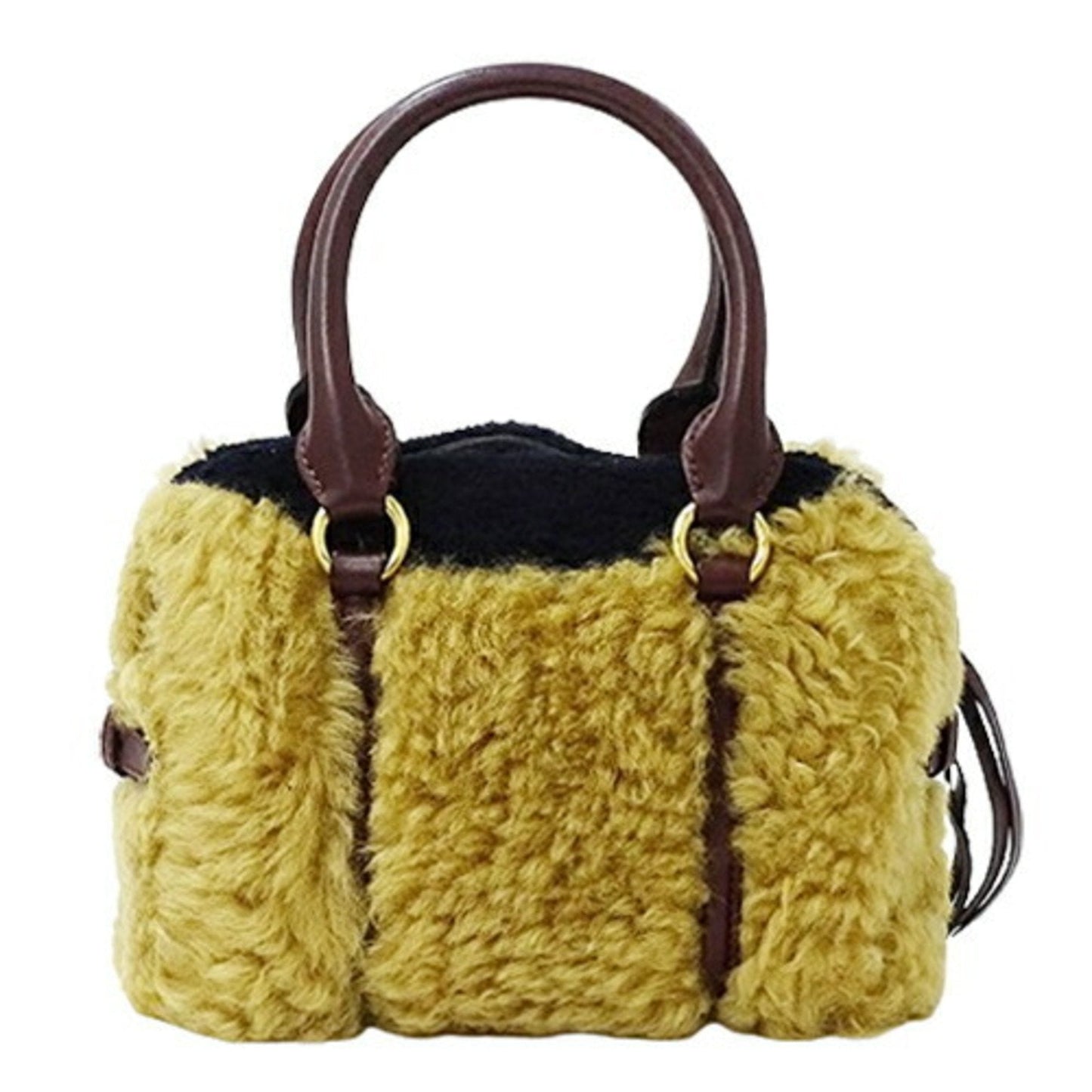 Burberry Fur Handbag Shoulder Bag ()