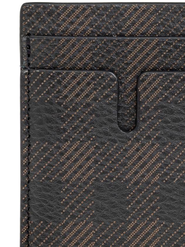 Burberry Burberry Magnetic Card Case, Men's, Brown