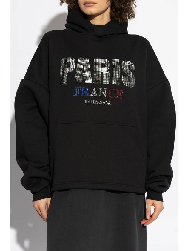 Balenciaga Balenciaga Sweatshirt With Logo, Women's, Black