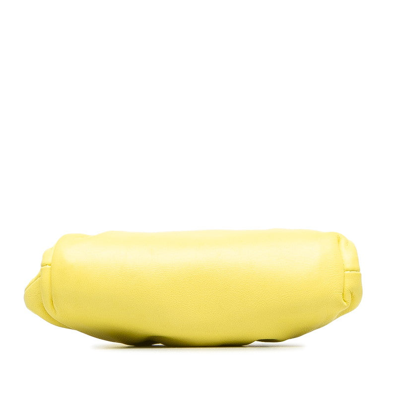 Bottega Veneta Coincase Leather Yellow Earl