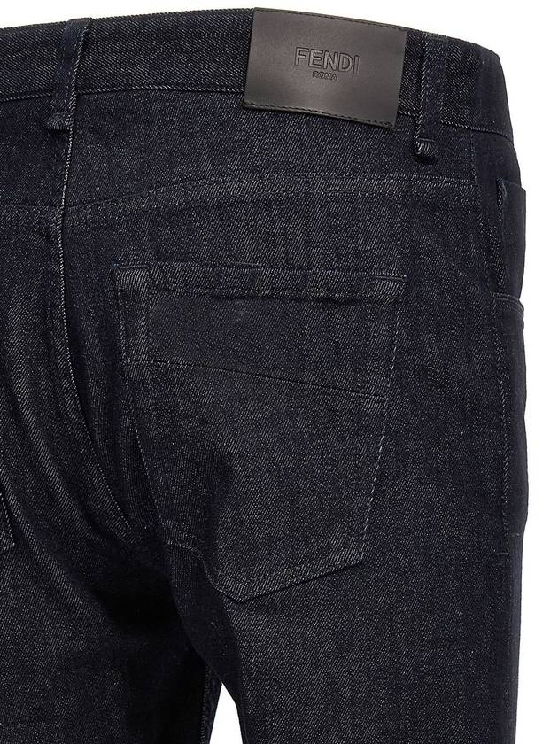 Fendi Fendi Regular-Fit Cotton Jeans