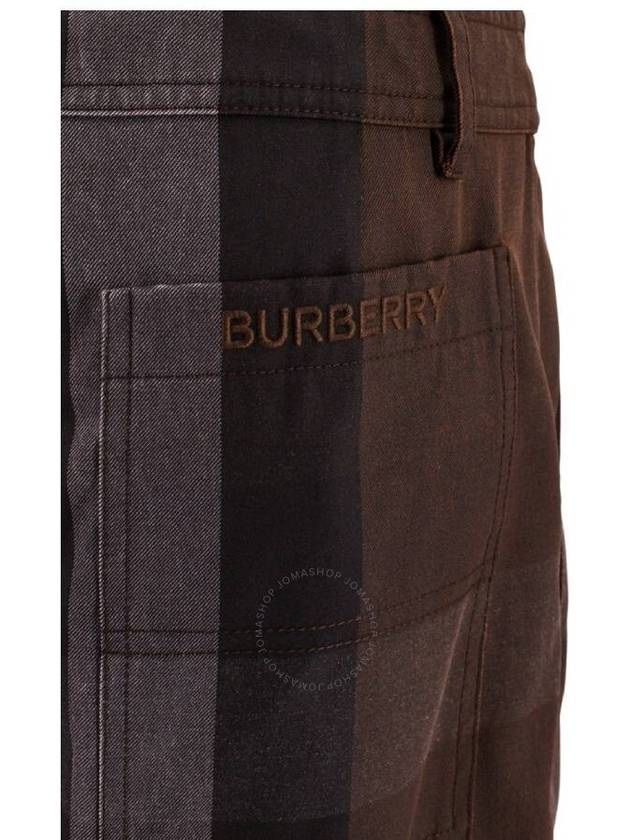 Burberry 23 ss Wide Leg Pants WITH Brown Check Print 8068347A9011 B0650288649