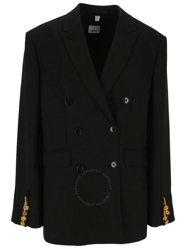 Burberry Burberry Long Sleeve Double Breasted Jacket, Brand Size 8 (US Size 6)