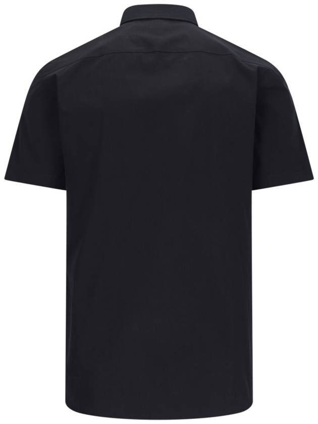 Burberry Organic Cotton Polo Shirt Black