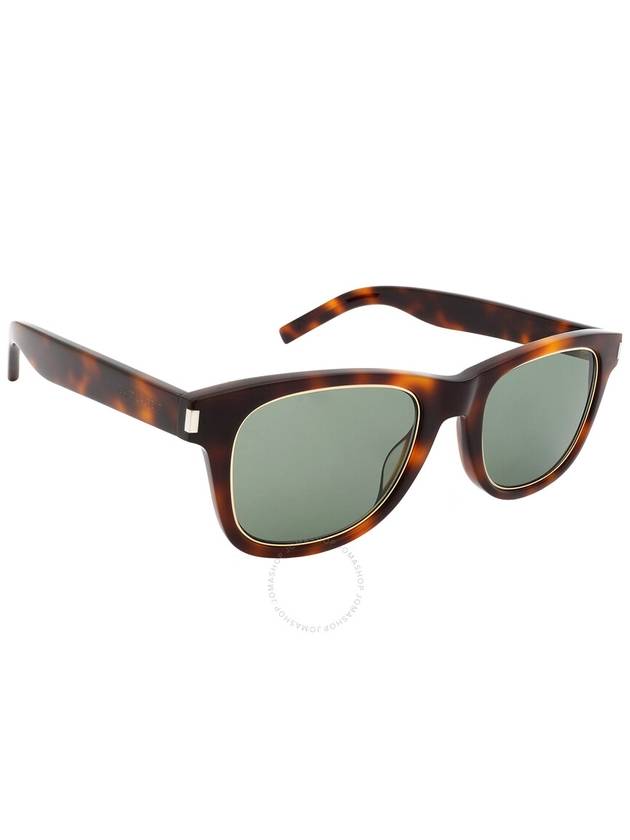 Saint Laurent Saint Laurent Green Square Unisex Sunglasses SL 51 RIM 003 50