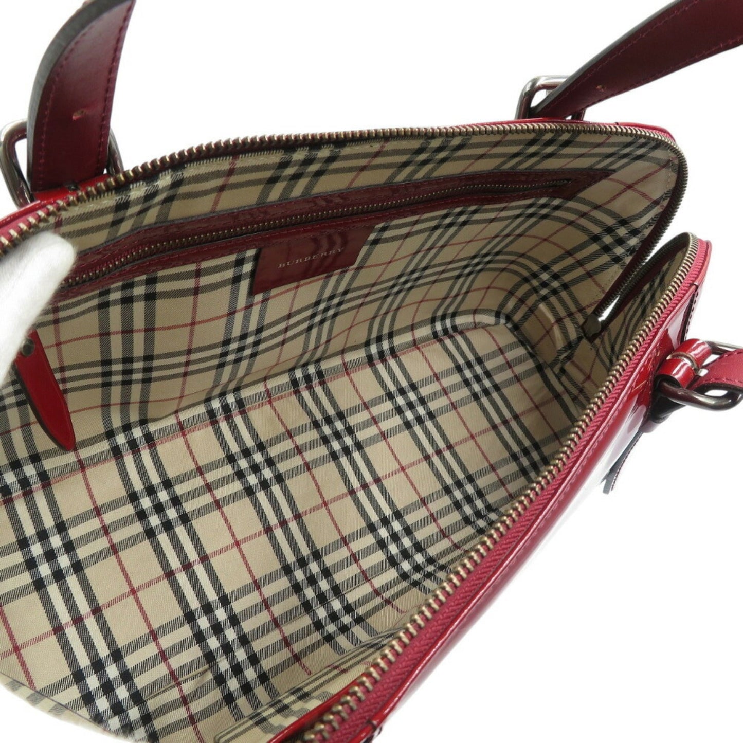 Burberry Patent Leather Tote Bag ()