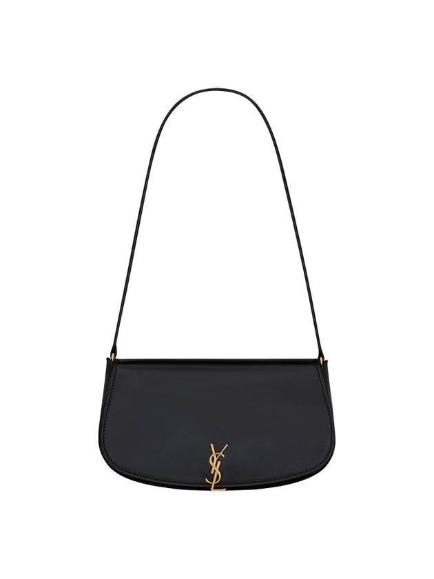 Saint Laurent Voltaire Box Half-moon Shoulder Bag Black