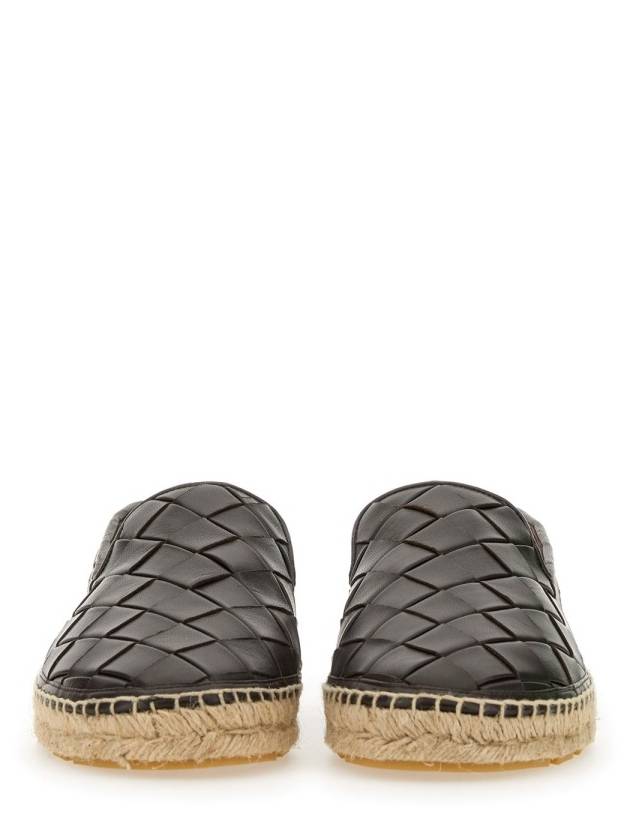 Bottega Veneta Jack Intrecciato Leather Espadrille Fondant