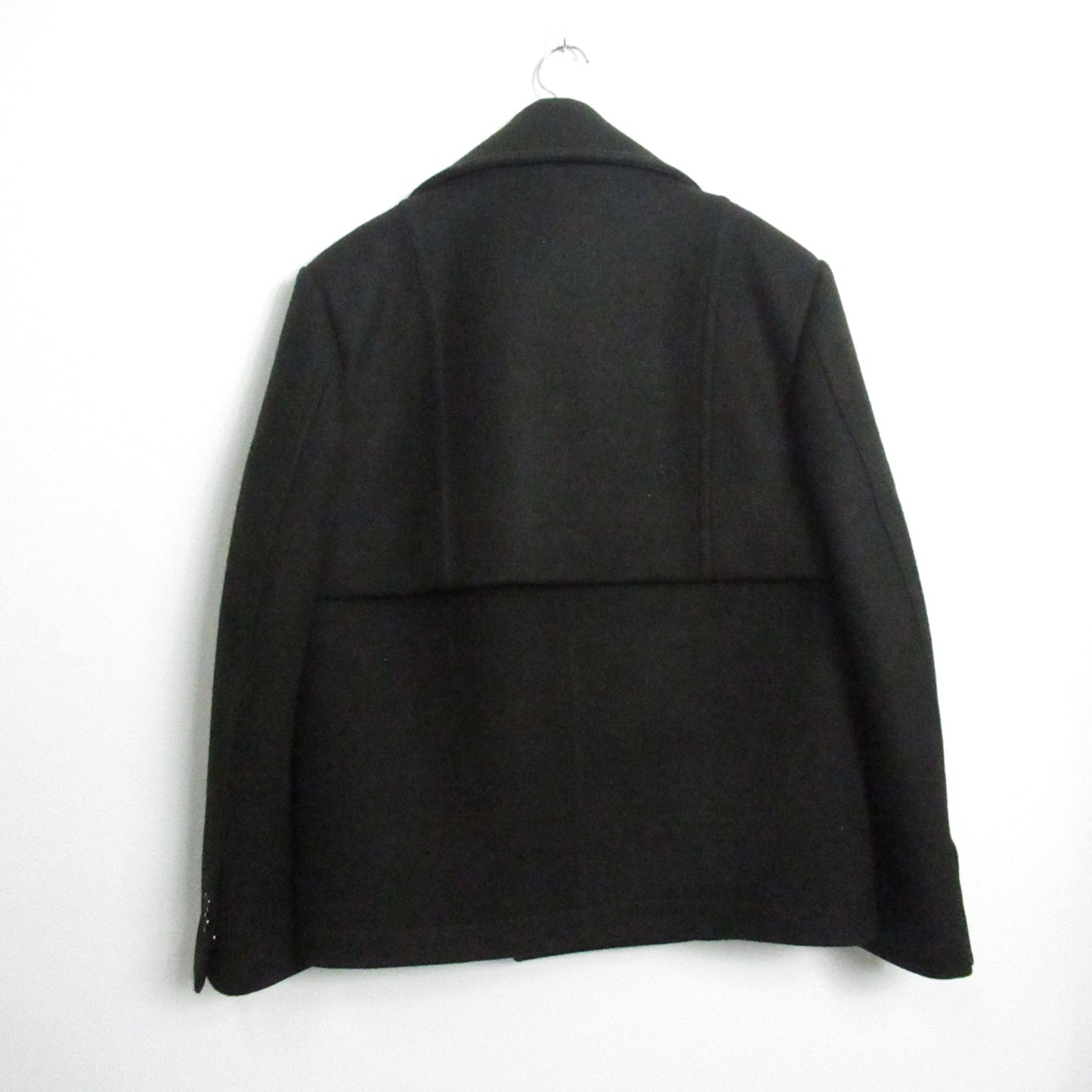 Bottega Veneta Feltwall Short Coat Wool Men Dark Green 756687V3FJ0218146