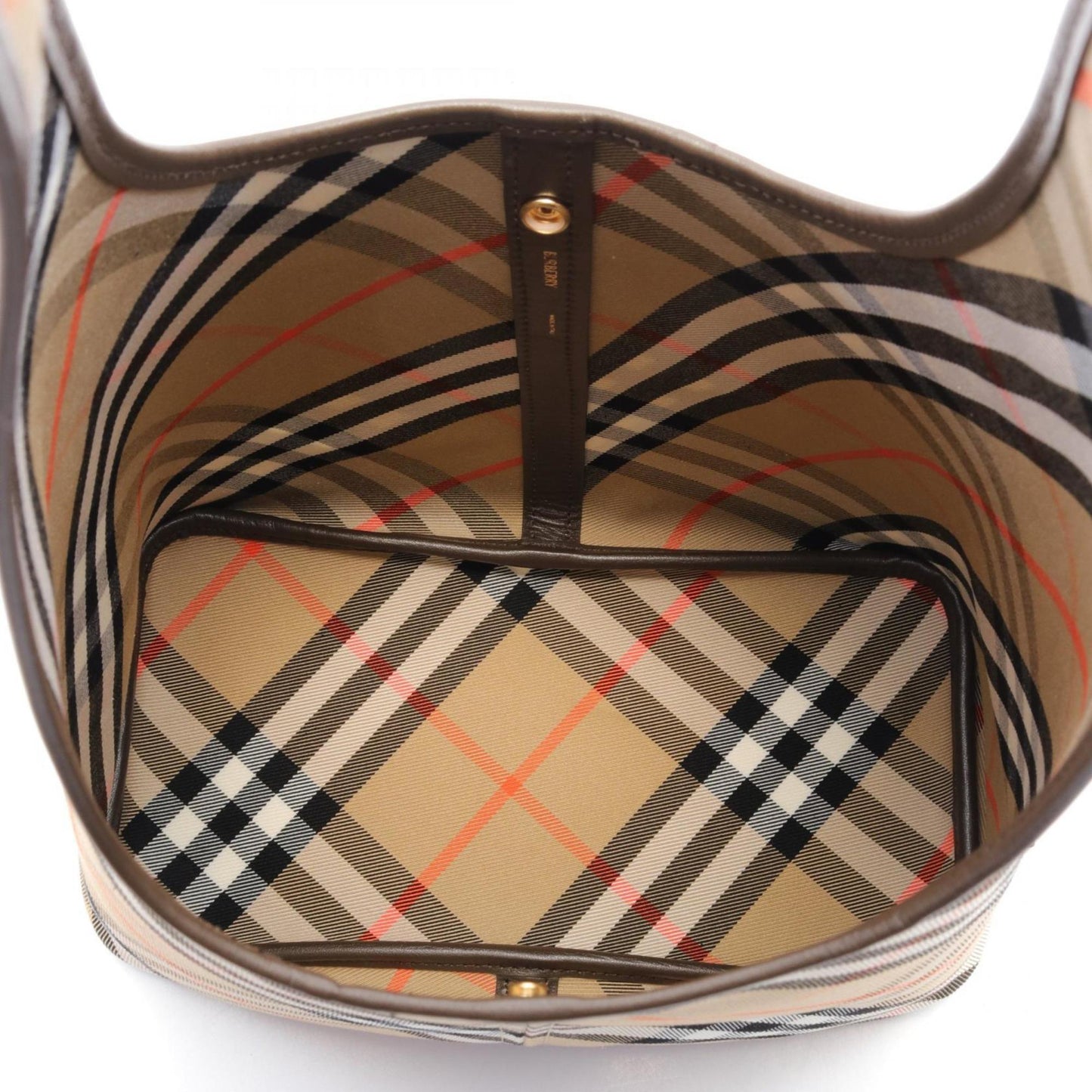 Burberry Canvas Leather Pouch Shoulder Bag ()