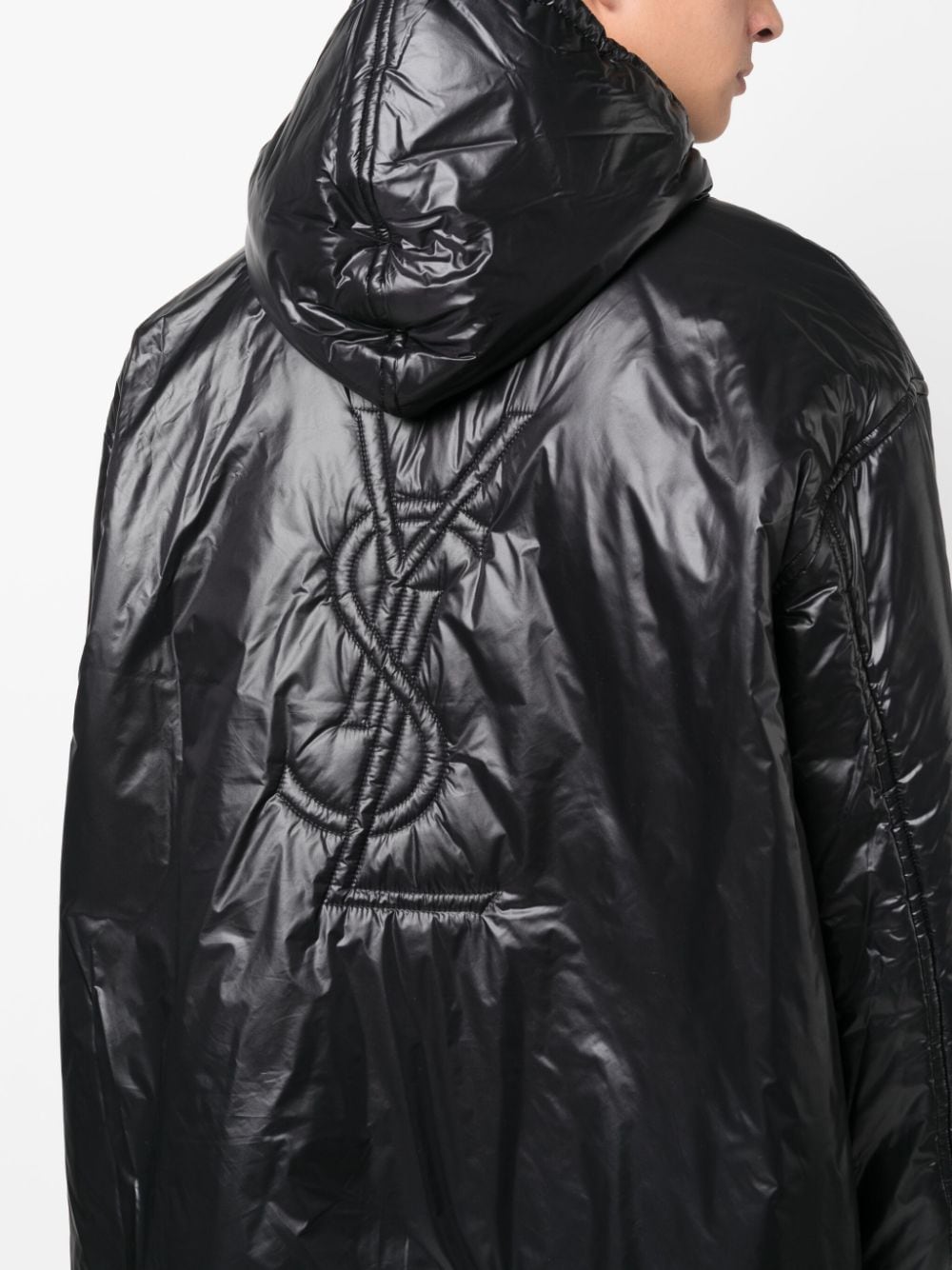 Saint Laurent Men Cassandre Raincoat