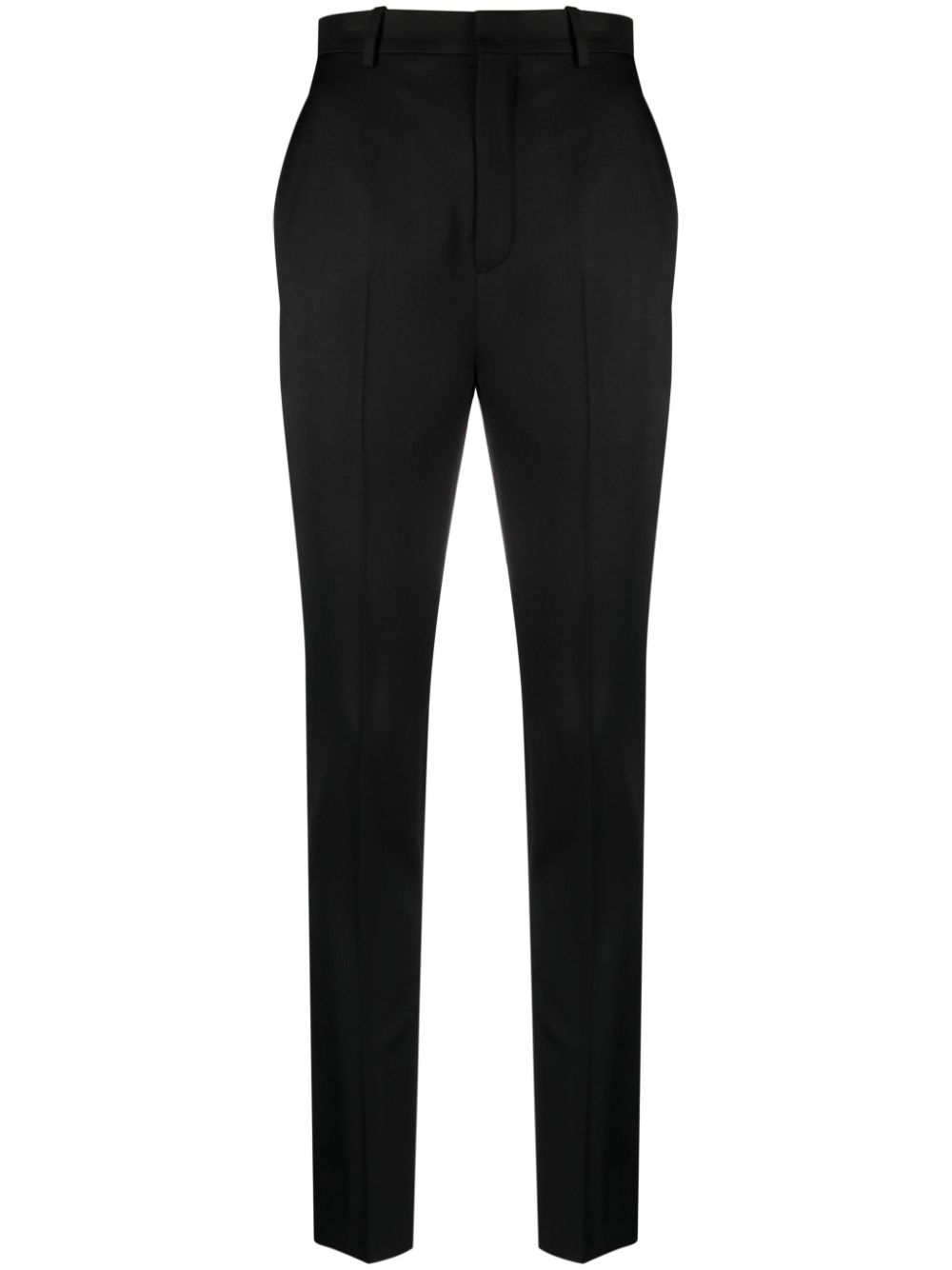 Saint Laurent Women Wool Satin Trousers