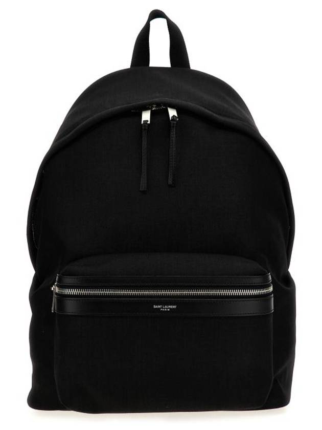 Saint Laurent Signature City Backpack Black