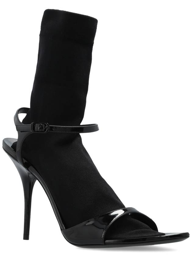 Balenciaga Balenciaga Heeled Shoes Avenue Sock, Women's, Black