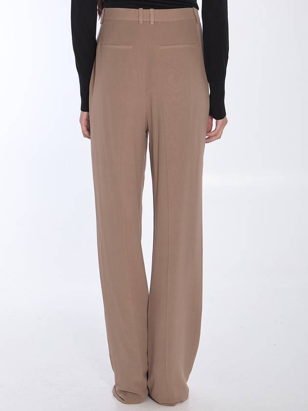 Saint Laurent Silk Crêpe Trousers