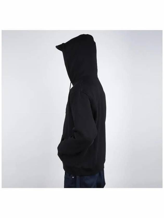 CELINE RY04I345F 38AW Logo Cotton Hooded Jacket
