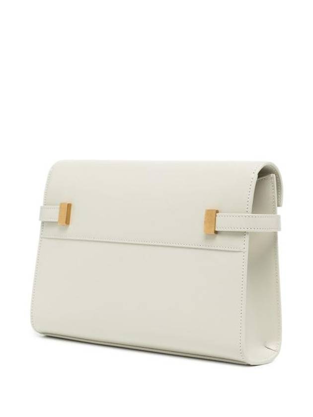 Saint Laurent Manhattan Small Shoulder Bag Blanc Vintage