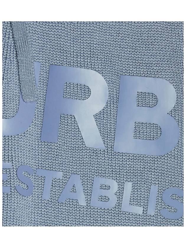 Burberry Burberry Boys Clarise Knitted Joggers in Shale Blue Size 18M