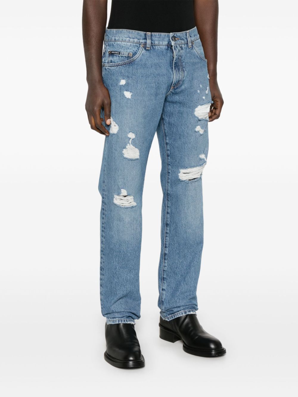 Dolce & Gabbana Men Straight Jeans