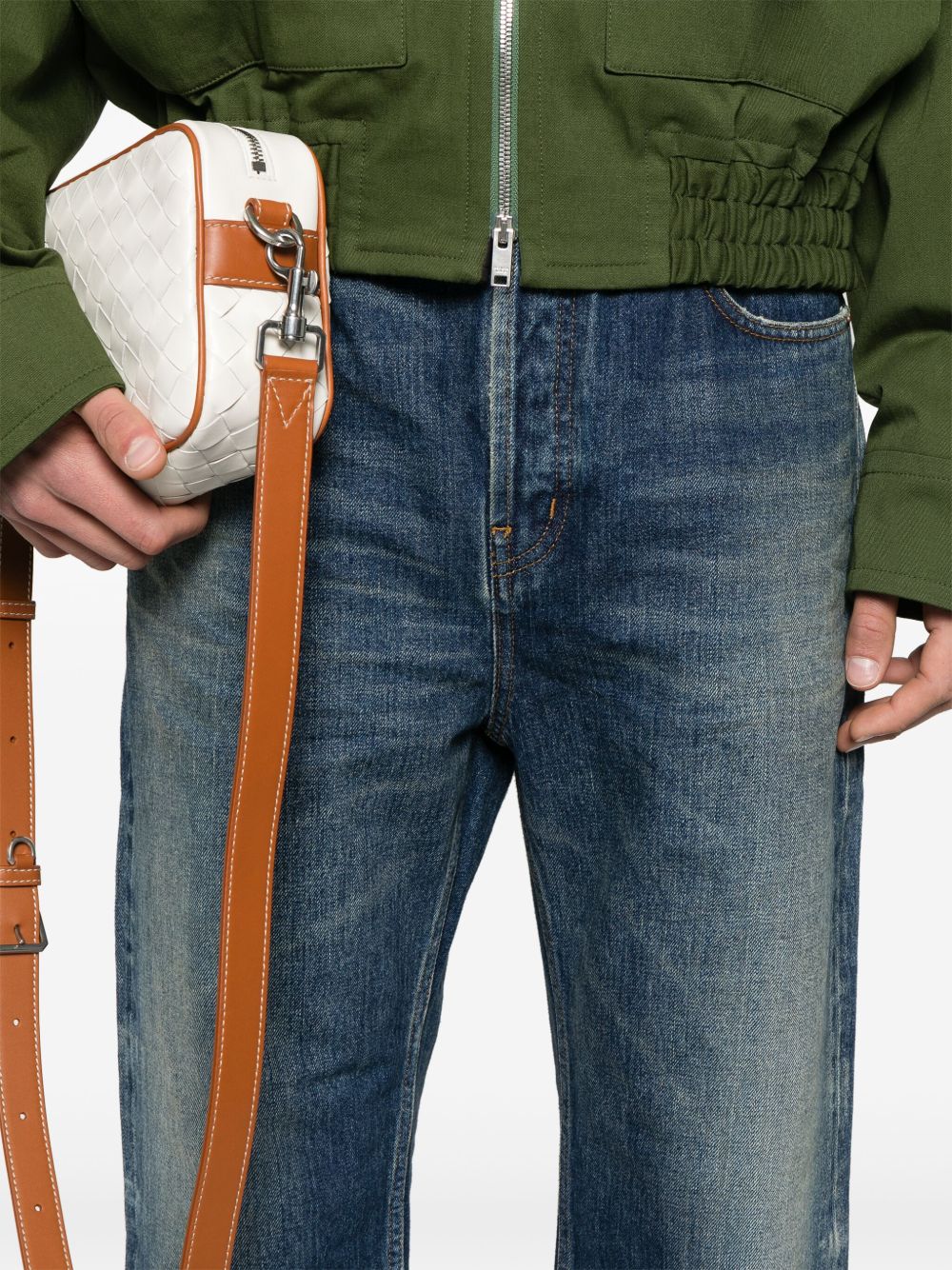 Saint Laurent Men High Waist Jeans