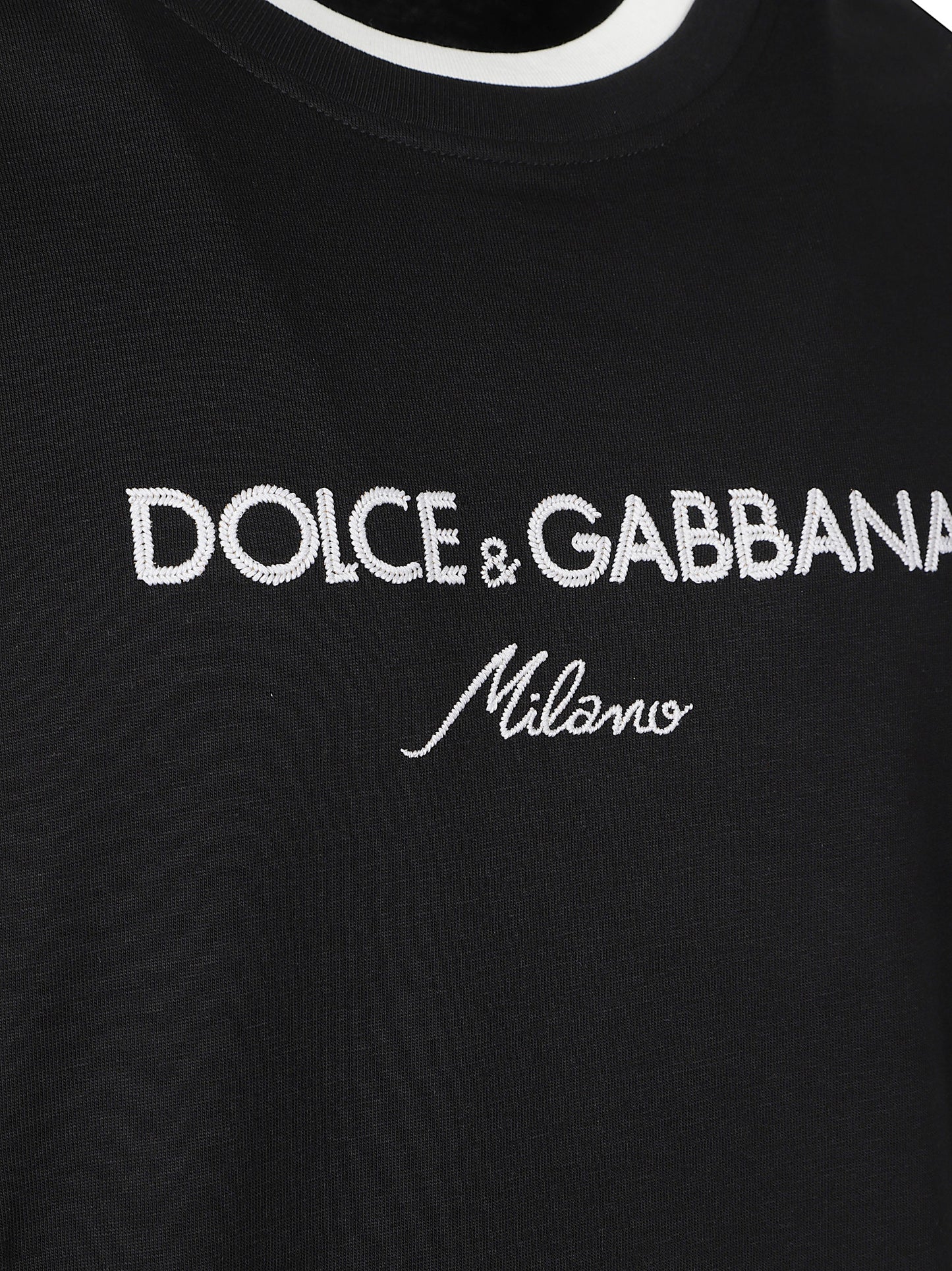 Dolce & Gabbana Men Short Sleeve T-Shirt With Logo