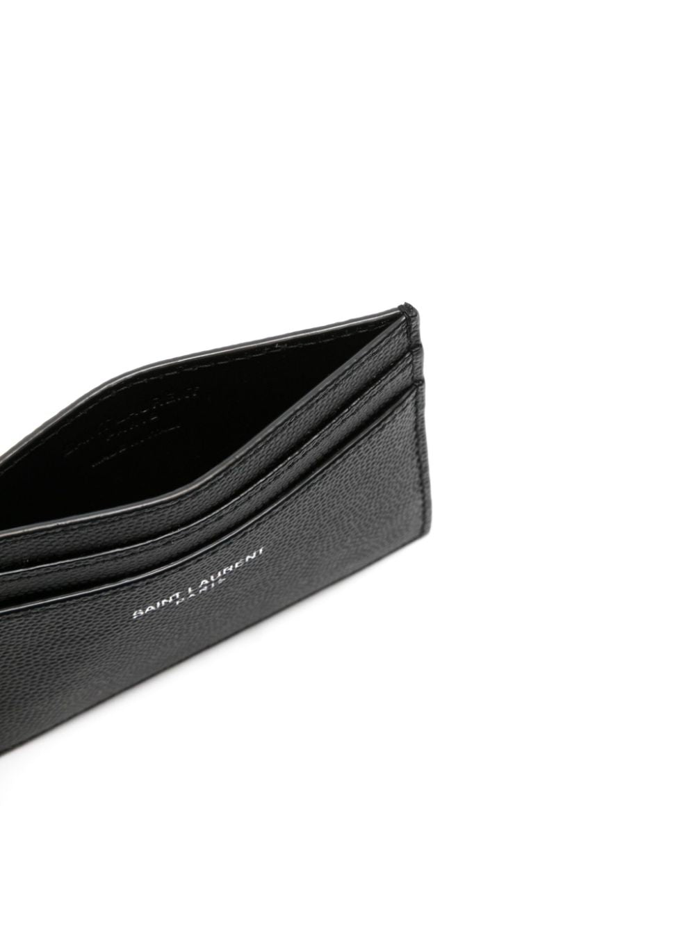 Saint Laurent Men Credit Card Holder With Logo