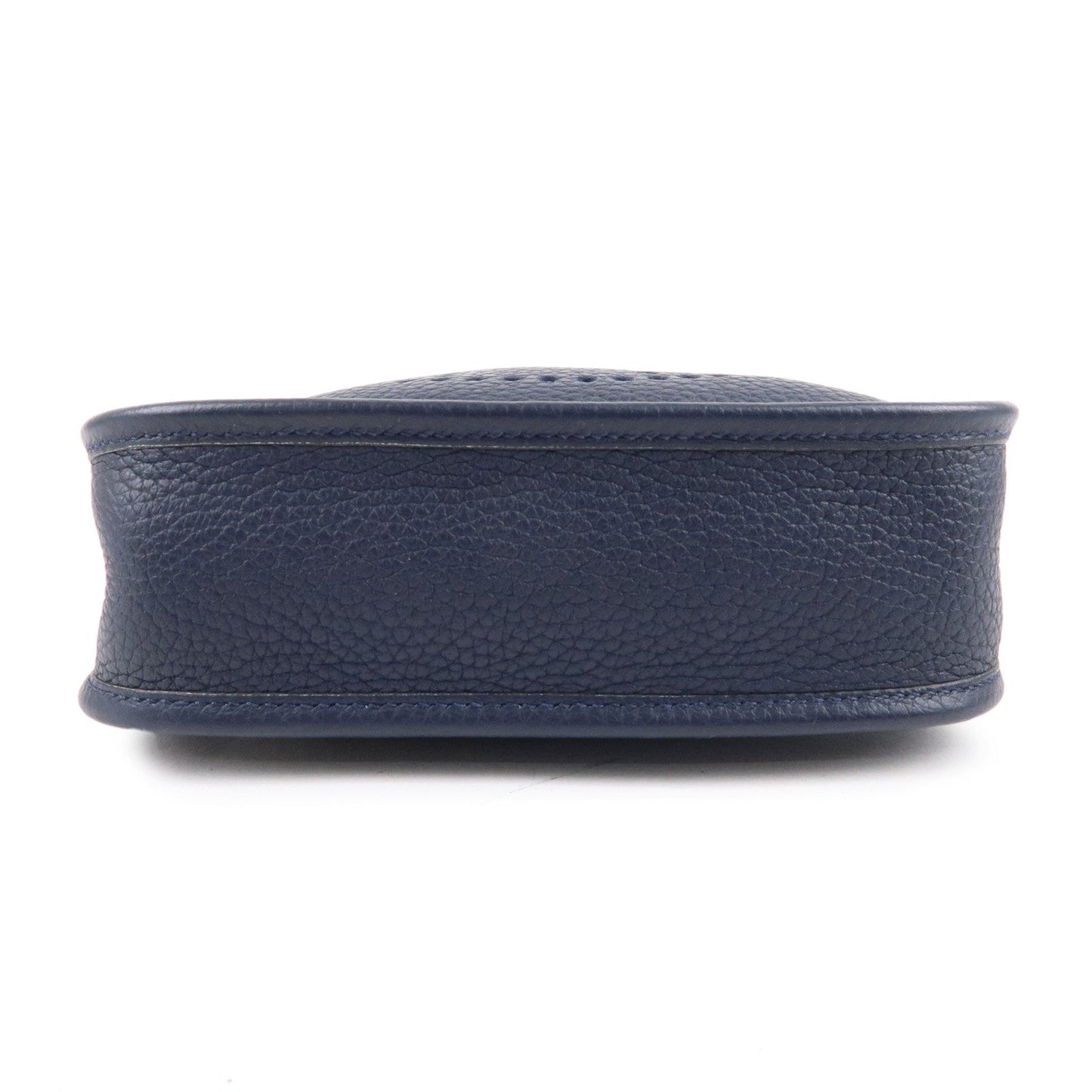 HERMES Taurillon Clemence Evelyne TPM Amazon Shoulder Bag Navy
