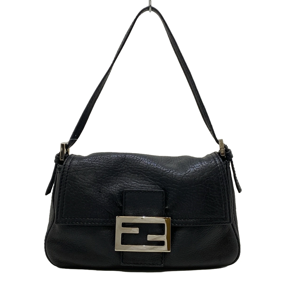 FENDI - Mama Bucket Shoulder Bag Black Leather