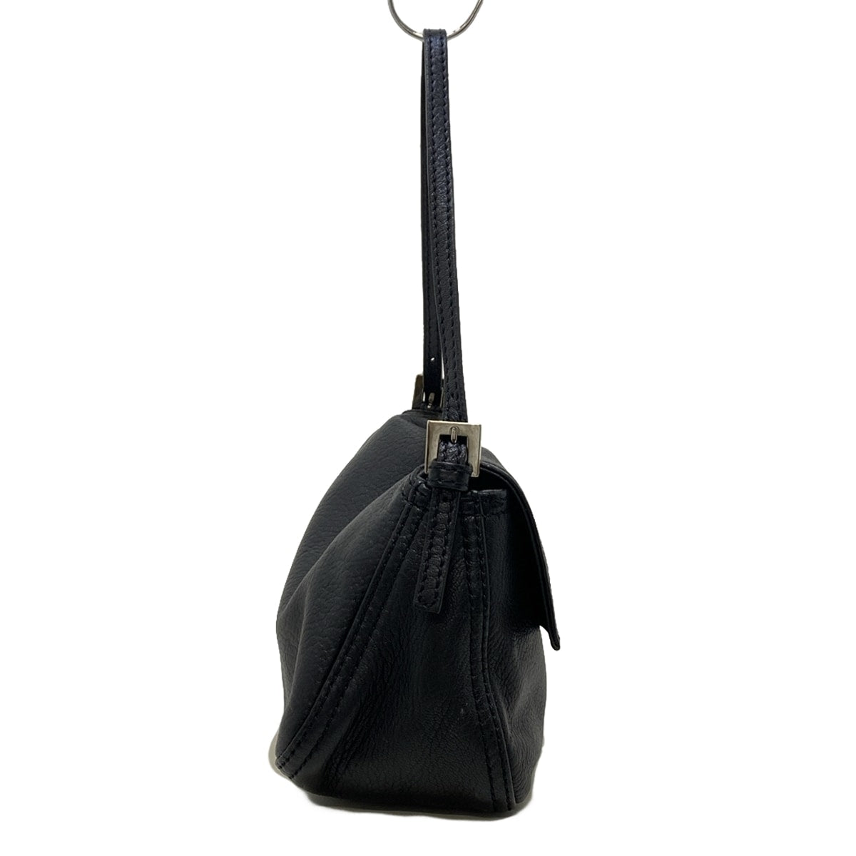 FENDI - Mama Bucket Shoulder Bag Black Leather