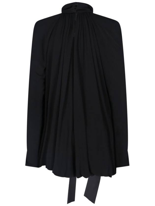 Saint Laurent 23 fw Drape Jersey Dress 744258Y6H331000 B0020499023
