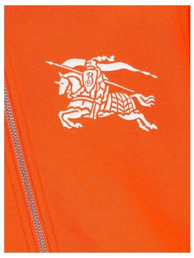 Burberry Burberry Boys Scarlet Orange Devan Equestrian Knight Design Hoodie, Size 4Y