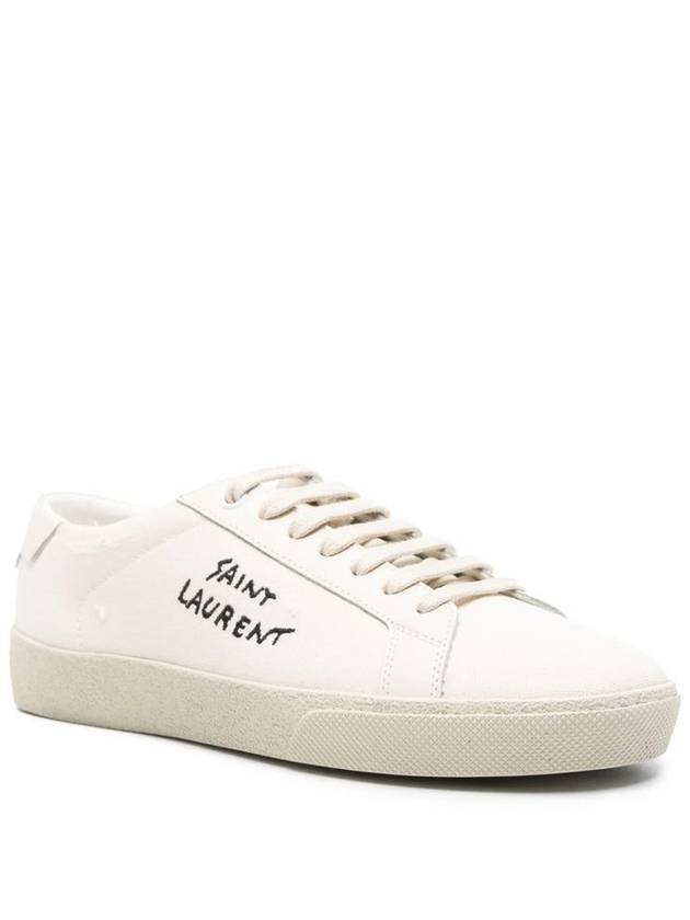 Saint Laurent Court Classic SL/06 Sneakers Cream