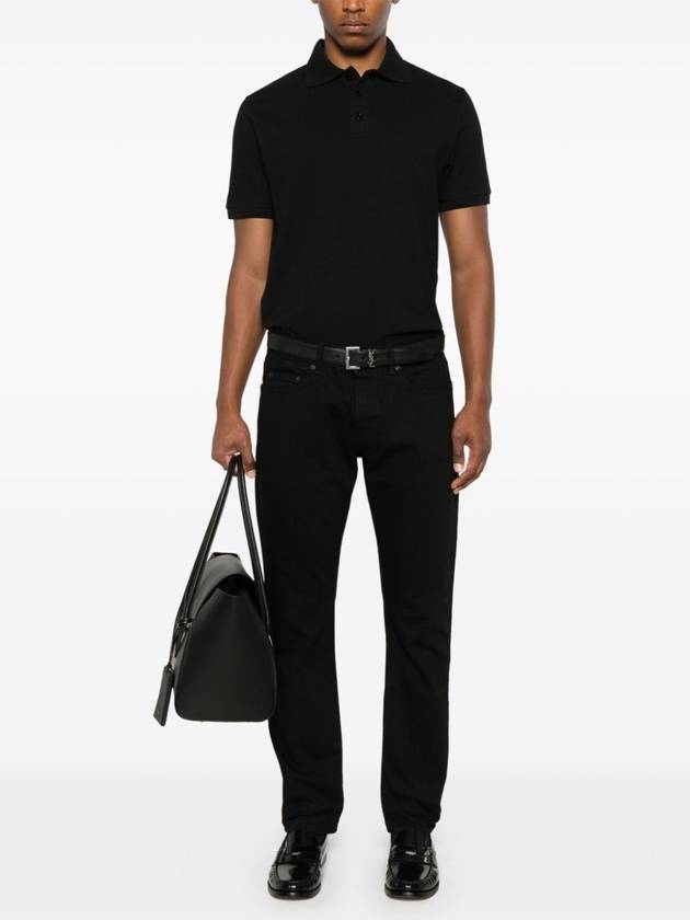 Saint Laurent SAINT LAURENT POLO PIQUE