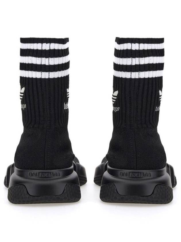 Balenciaga Speed Stretch Knit High Top Sneakers Black