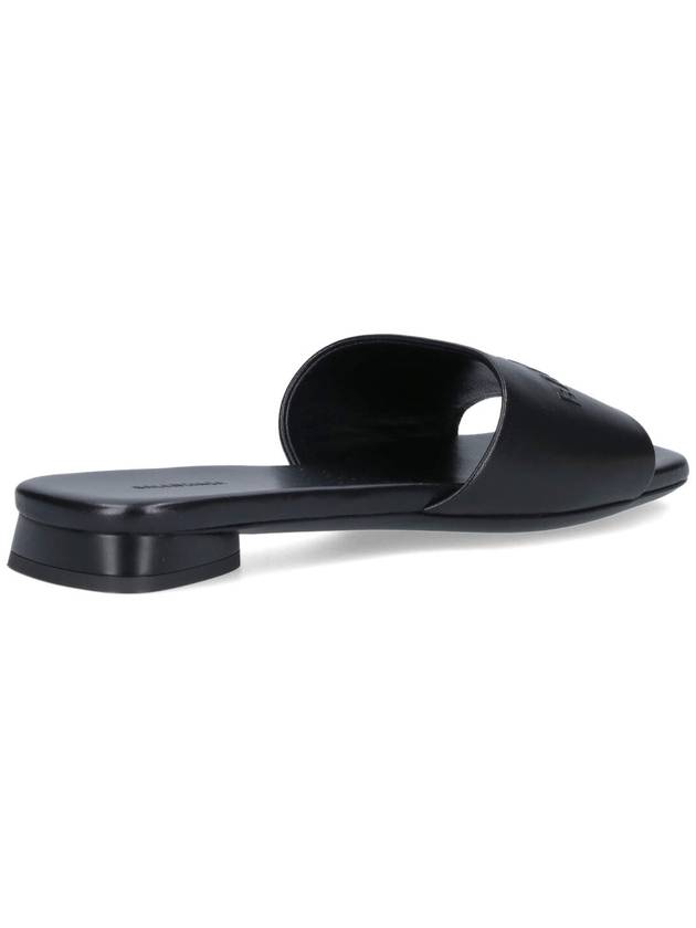 Balenciaga Duty Free Flat Sandal Black