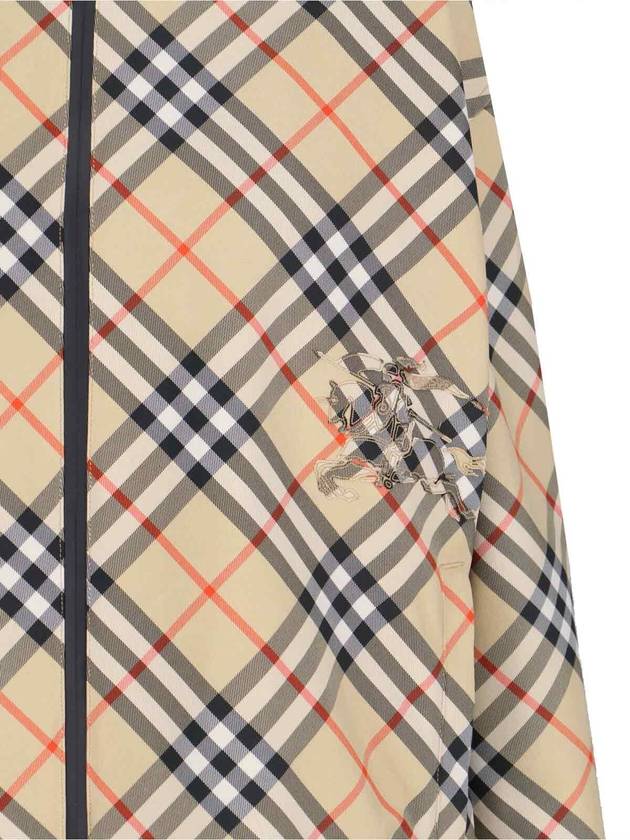 Burberry Reversible Check Trafford Hooded Jacket Beige